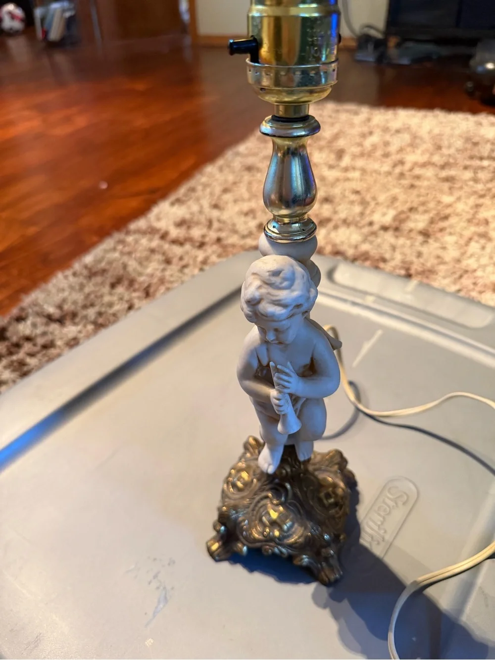 Brass Decorative Lantern Accent